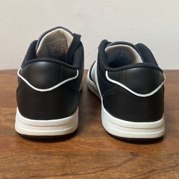 K-Swiss Varsity Black White Low Shoes Sneakers - Picture 5 of 10